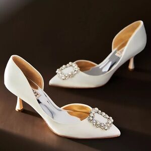 Badgley Mischka Fabia Kitten Heels